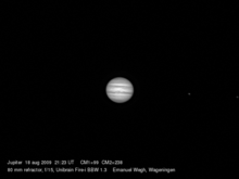 Jupiter 18 aug 2009
