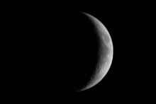 Maan op 30 maart 2009