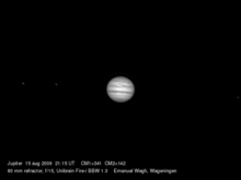 Jupiter 15 aug 2009